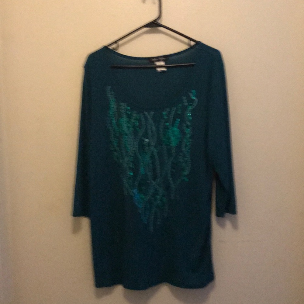Green shirt